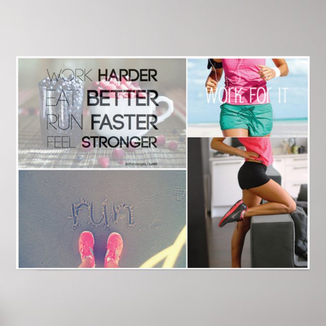 Poster Motivação de Workout (Frente)