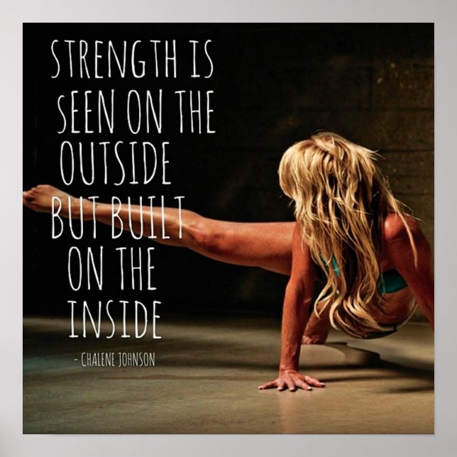 Pôster Motivação de Workout (Frente)