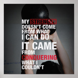 Pôster Motivação de Workout