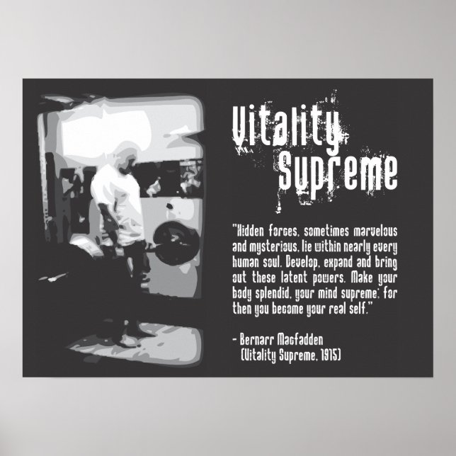 Pôster Motivação de Workout (Frente)