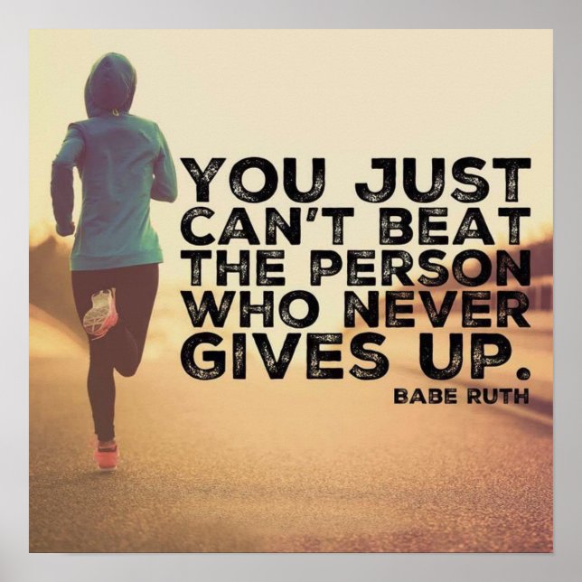 Pôster Motivação de Workout (Frente)