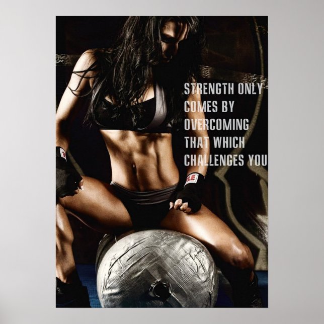 Poster Motivação de Workout (Frente)