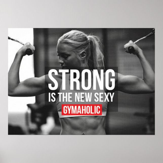 Poster Motivação de Workout (Frente)
