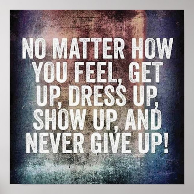 Pôster Motivação de Workout (Frente)