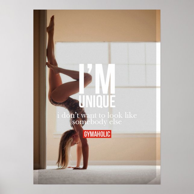 Pôster Motivação de Workout (Frente)