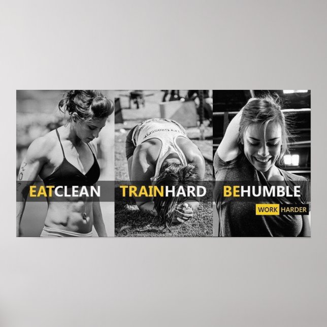 Poster Motivação de Workout (Frente)
