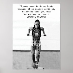 Poster Motivação de Workout