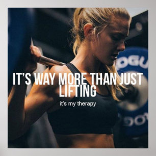 Poster Motivação de Workout