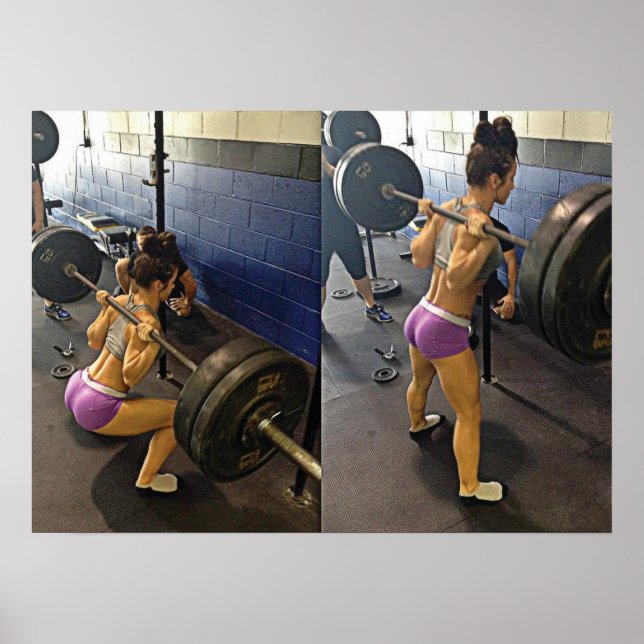 Pôster Motivação de Workout (Frente)