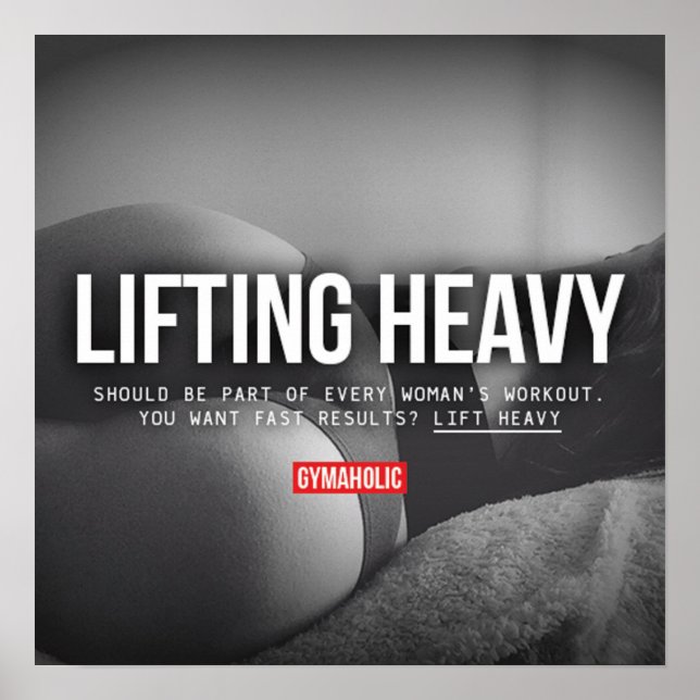 Pôster Motivação de Workout (Frente)