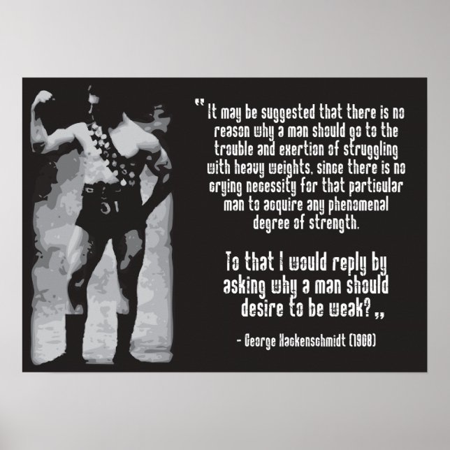 Poster Motivação de Workout (Frente)