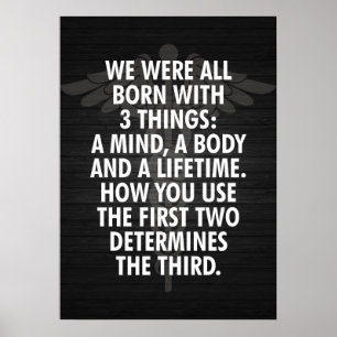 Poster Motivação de Workout