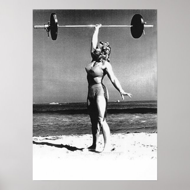 Pôster Motivação de Workout (Frente)