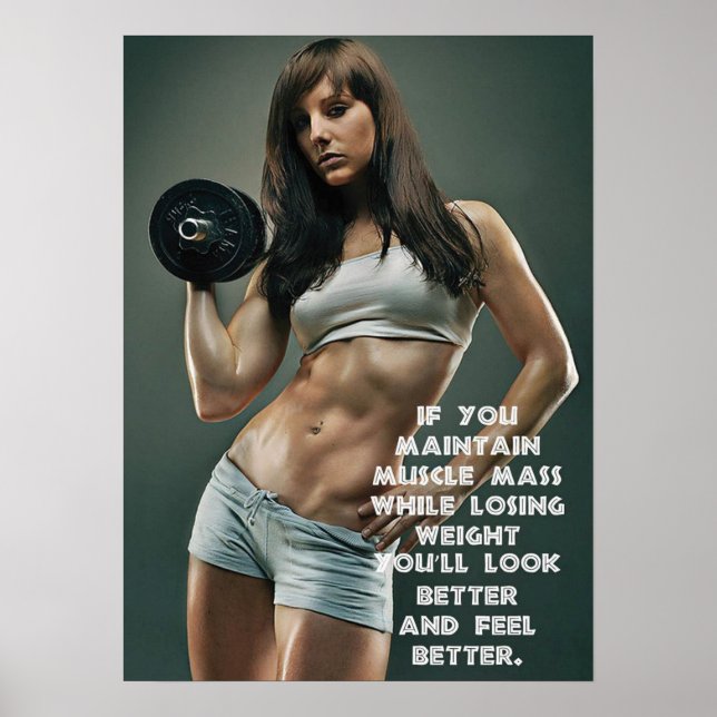 Poster Motivação de Workout (Frente)