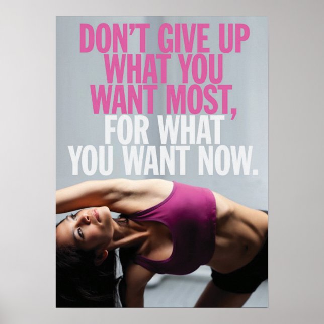 Poster Motivação de Workout (Frente)