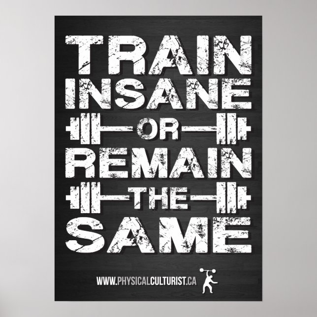 Poster Motivação de Workout (Frente)