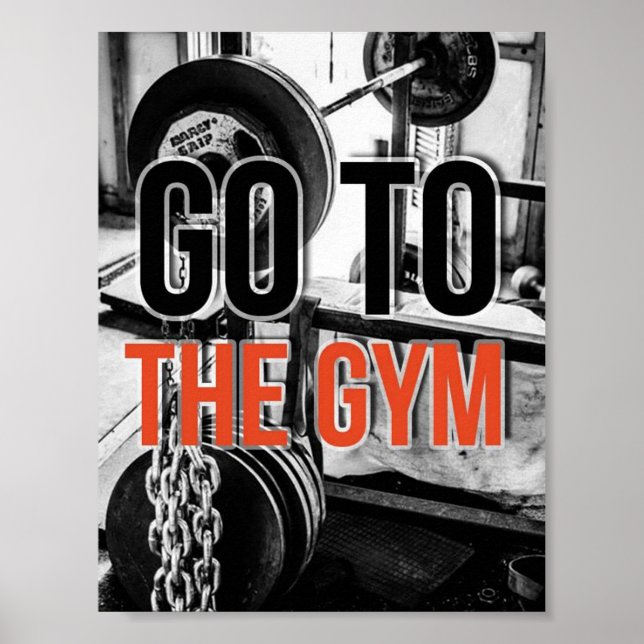 Poster Motivação de Workout (Frente)