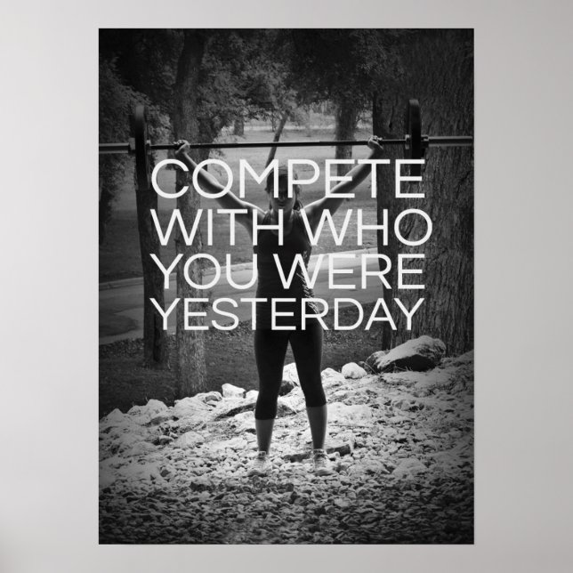 Pôster Motivação de Workout (Frente)