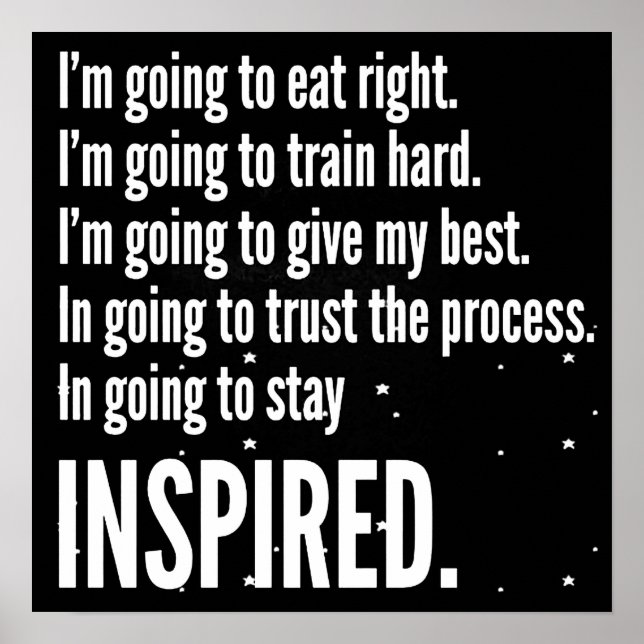 Pôster Motivação de Workout (Frente)