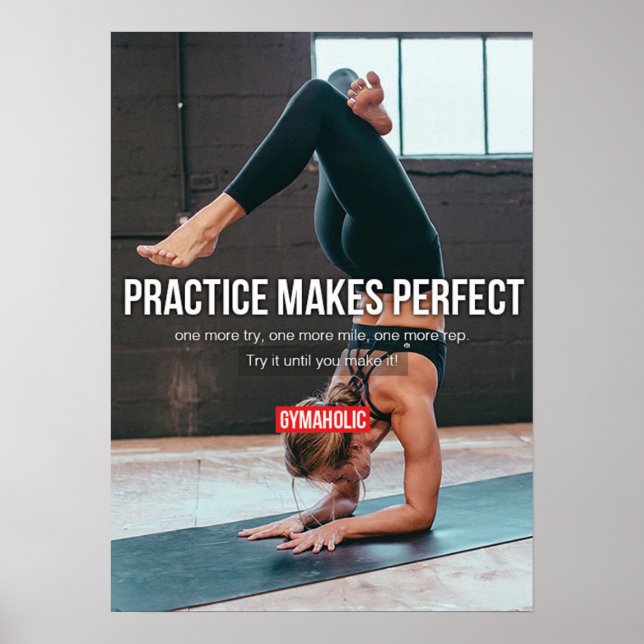 Poster Motivação de Workout (Frente)