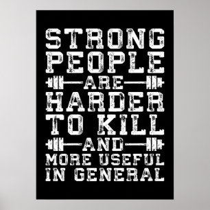 Poster Motivação de Workout