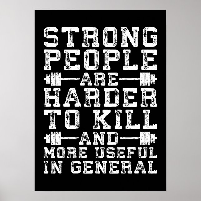 Poster Motivação de Workout (Frente)