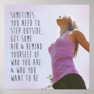 Poster Motivação de Workout