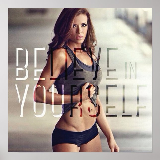 Pôster Motivação de Workout (Frente)