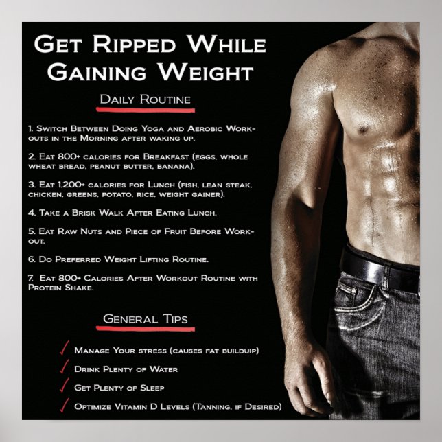 Poster Motivação de Workout (Frente)