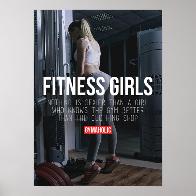 Pôster Motivação de Workout (Frente)