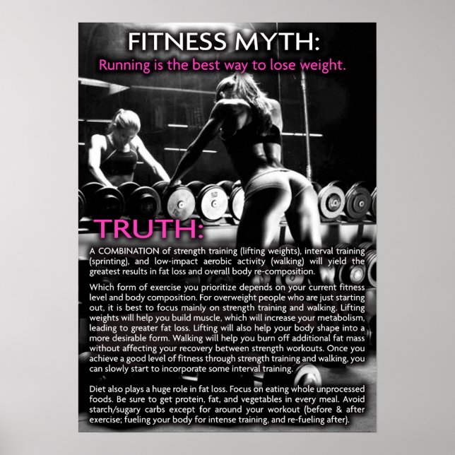 Pôster Motivação de Workout (Frente)