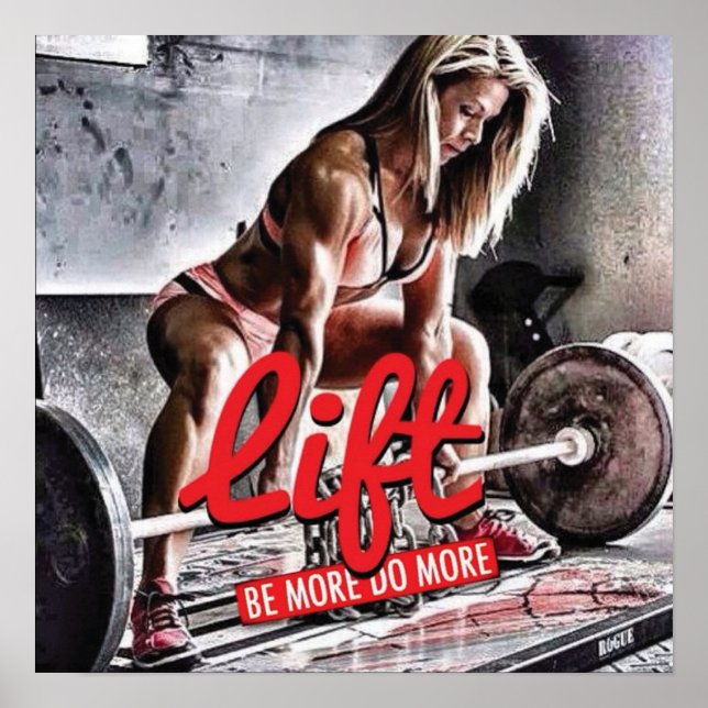 Poster Motivação de Workout (Frente)