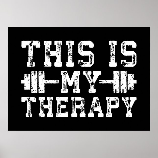 Pôster Motivação de Workout (Frente)