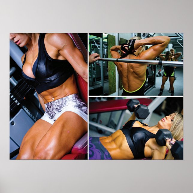 Pôster Motivação de Workout (Frente)