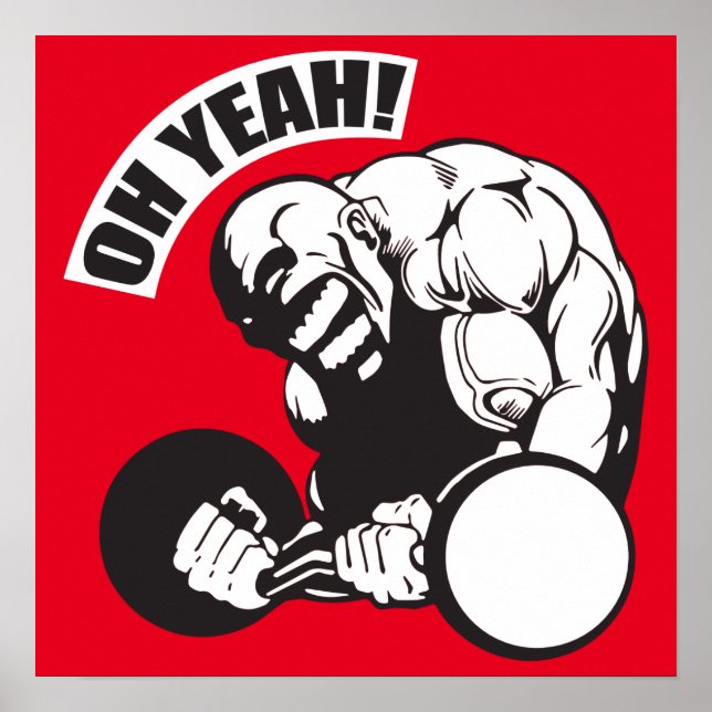 Pôster Motivação de Workout (Frente)