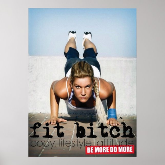 Poster Motivação de Workout (Frente)