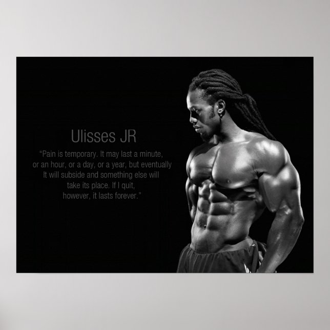 Pôster Motivação de Workout (Frente)