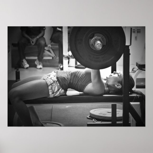 Pôster Motivação de Workout (Frente)