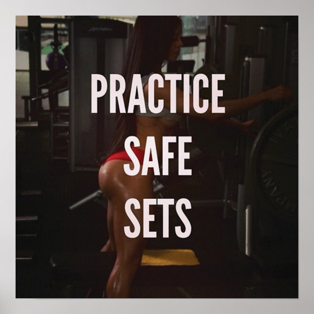 Pôster Motivação de Workout (Frente)