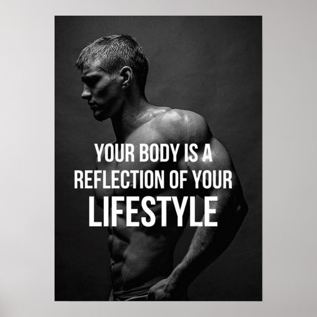 Poster Motivação de Workout (Frente)