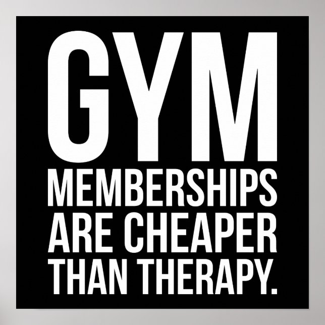 Pôster Motivação de Workout (Frente)