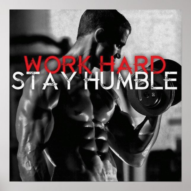 Pôster Motivação de Workout (Frente)