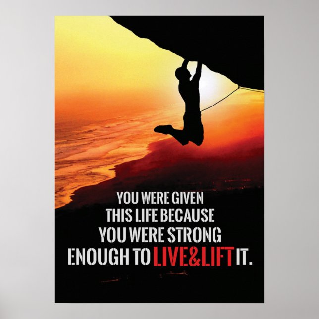 Poster Motivação de Workout (Frente)