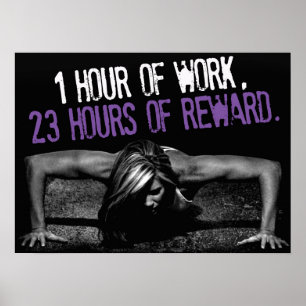 Pôster Motivação de Workout