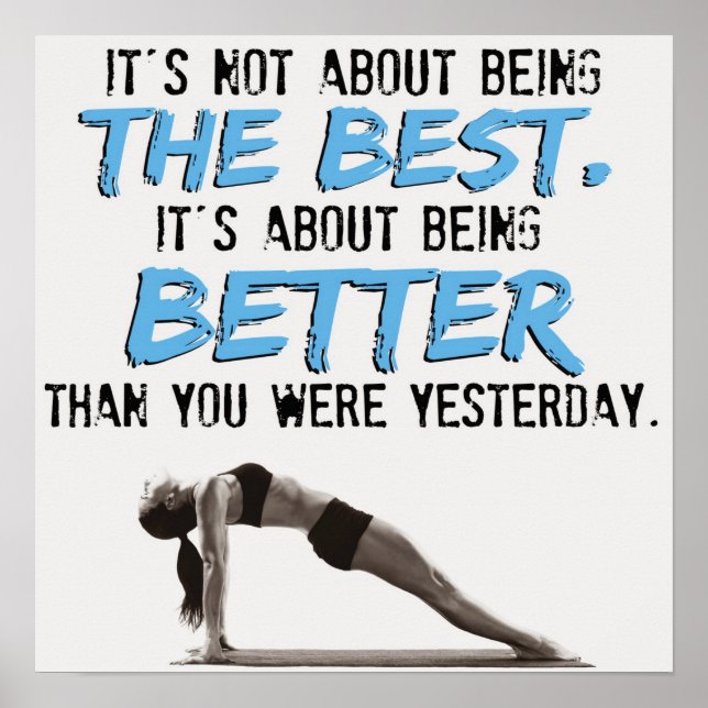 Poster Motivação de Workout (Frente)