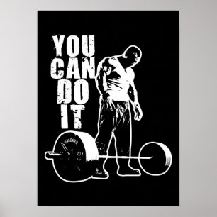 Poster Motivação de Workout