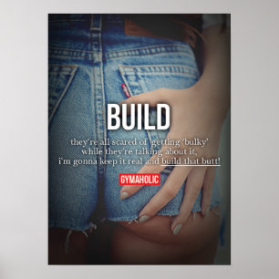 Pôster Motivação de Workout