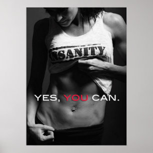 Poster Motivação de Workout