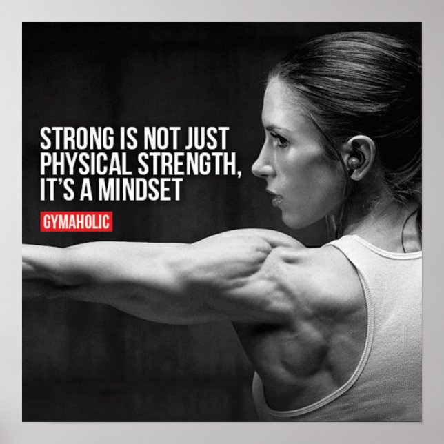 Poster Motivação de Workout (Frente)