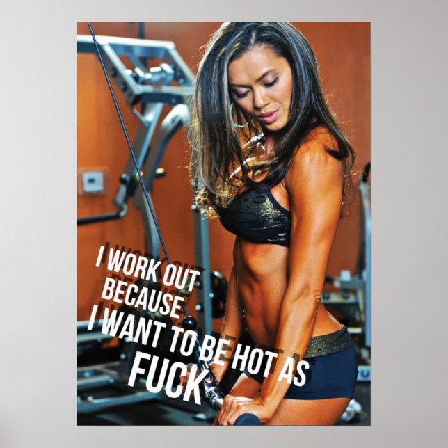 Poster Motivação de Workout (Frente)
